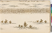 Illustrations of Noh Plays, Volume II, Tsukioka Kōgyo (Japanese, 1869–1927), Illustrated book; polychrome woodblock prints, Japan