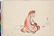 Album of Ichiryusai Hiroshige's Sketches, Utagawa Hiroshige (Japanese, Tokyo (Edo) 1797–1858 Tokyo (Edo)), Ten double-page original sketches in water color, Japan
