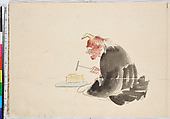 Album of Ichiryusai Hiroshige's Sketches, Utagawa Hiroshige (Japanese, Tokyo (Edo) 1797–1858 Tokyo (Edo)), Ten double-page original sketches in water color, Japan