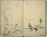 Hinagata cho (Model Book), Unidentified artist, Watercolor and ink on paper, Japan