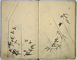 Hinagata cho (Model Book), Unidentified artist, Watercolor and ink on paper, Japan