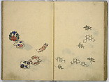 Hinagata cho (Model Book), Unidentified artist, Watercolor and ink on paper, Japan