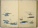 Hinagata cho (Model Book), Unidentified artist, Watercolor and ink on paper, Japan