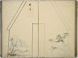 Hinagata cho (Model Book), Unidentified artist, Watercolor and ink on paper, Japan
