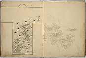 Hinagata chō (Model Book), Unidentified artist, Ink on paper, Japan