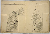 Hinagata chō (Model Book), Unidentified artist, Ink on paper, Japan