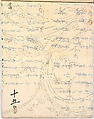 Hinagata chō (Model Book), Unidentified artist, Ink on paper, Japan