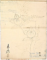 Hinagata chō (Model Book), Unidentified artist, Ink on paper, Japan