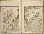 Random Sketches by Hokusai, Katsushika Hokusai (Japanese, Tokyo (Edo) 1760–1849 Tokyo (Edo)), Eight volumes of woodblock printed books; ink and color on paper, Japan