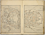 Random Sketches by Hokusai, Katsushika Hokusai (Japanese, Tokyo (Edo) 1760–1849 Tokyo (Edo)), Eight volumes of woodblock printed books; ink and color on paper, Japan