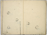 Book of Kimono Patterns, Unidentified artist, Ink drawings on paper, Japan