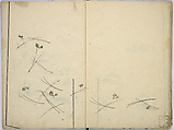 Book of Kimono Patterns, Unidentified artist, Ink drawings on paper, Japan