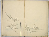 Book of Kimono Patterns, Unidentified artist, Ink drawings on paper, Japan