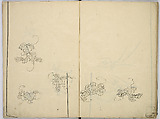 Book of Kimono Patterns, Unidentified artist, Ink drawings on paper, Japan