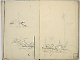 Book of Kimono Patterns, Unidentified artist, Ink drawings on paper, Japan
