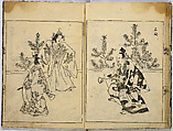 Collection of Pictures, After Tosa School, Ink on paper, Japan