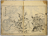 Collection of Pictures, After Tosa School, Ink on paper, Japan
