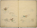 Illustrated book, Unidentified artist, Ink and watercolor on paper, Japan