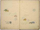 Illustrated book, Unidentified artist, Ink and watercolor on paper, Japan