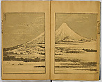 Hundred Views of Fuji, Katsushika Hokusai (Japanese, Tokyo (Edo) 1760–1849 Tokyo (Edo)), Ink on paper, Japan