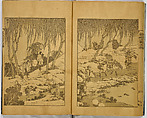 Hundred Views of Fuji, Katsushika Hokusai (Japanese, Tokyo (Edo) 1760–1849 Tokyo (Edo)), Ink on paper, Japan