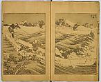 Hundred Views of Fuji, Katsushika Hokusai (Japanese, Tokyo (Edo) 1760–1849 Tokyo (Edo)), Ink on paper, Japan