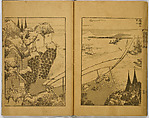 Hundred Views of Fuji, Katsushika Hokusai (Japanese, Tokyo (Edo) 1760–1849 Tokyo (Edo)), Ink on paper, Japan