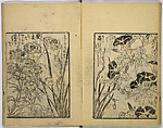 Model Painting Book, Unidentified artist Japanese, Fifty-seven black and white illustrations; ink on paper, Japan