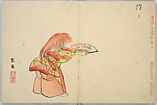 Yuseiro's Picture Album, Nishiyama Hōen (Japanese, 1807–1867), One volume, 12 double-page pictures in color; ink and color on paper, Japan