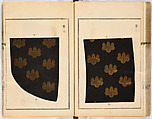Dai fukusei hyōizu (Illustrated Manual of Men’s Formal Court Uniform Making), Woodblock-printed book; ink and gold on paper, Japan