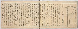 New Illustrated Manual of Shrine Architecture (Shinpan/Miya hinagata), Ink on paper, Japan