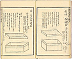Illustrated book, Ink on paper, Japan
