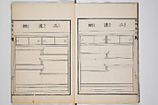 Illustrated Book of Floral Arrangements in the Mishō Style, Mishōsai Kōho (Japanese, 1791–1861), Monochrome woodblock printed book, Japan
