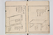 Illustrated Book of Floral Arrangements in the Mishō Style, Mishōsai Kōho (Japanese, 1791–1861), Monochrome woodblock printed book, Japan