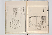 Illustrated Book of Floral Arrangements in the Mishō Style, Mishōsai Kōho (Japanese, 1791–1861), Monochrome woodblock printed book, Japan