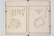 Illustrated Book of Floral Arrangements in the Mishō Style, Mishōsai Kōho (Japanese, 1791–1861), Monochrome woodblock printed book, Japan