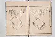 Illustrated Book of Floral Arrangements in the Mishō Style, Mishōsai Kōho (Japanese, 1791–1861), Monochrome woodblock printed book, Japan