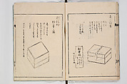 Illustrated Book of Floral Arrangements in the Mishō Style, Mishōsai Kōho (Japanese, 1791–1861), Monochrome woodblock printed book, Japan