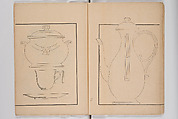 Illustrated Book of Floral Arrangements in the Mishō Style, Mishōsai Kōho (Japanese, 1791–1861), Monochrome woodblock printed book, Japan
