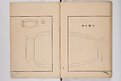 Illustrated Book of Floral Arrangements in the Mishō Style, Mishōsai Kōho (Japanese, 1791–1861), Monochrome woodblock printed book, Japan