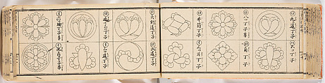 A Notebook of Mon, Ink on paper, Japan