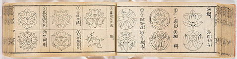 A Notebook of Mon, Ink on paper, Japan