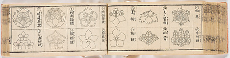 A Notebook of Mon, Ink on paper, Japan