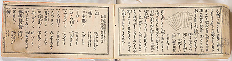 A Notebook of Mon, Ink on paper, Japan