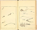 Illustrated Book, Katsushika Hokusai (Japanese, Tokyo (Edo) 1760–1849 Tokyo (Edo)), Ink on paper, Japan
