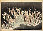 Realistic Pictures of Mount Fuji (Fugaku shashin), Koizumi Daizan 小泉壇山, Woodblock-printed book; ink and color on paper, Japan