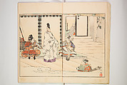 Illustrated Journal of Japanese History no. 1-10 (Nihon Rekishi Gaho) 日本歴史画報（にほんれきしがほう）, Matsumoto Fūko 松本楓湖 (Japanese, 1840–1923), Set of ten volumes, Japan