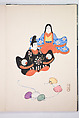 Kyosen’s Collected Illustrations of Japanese Toys (Kyōsen Omocha-shū) 巨泉おもちゃ集第１１−２０集（きょせんおもちゃしゅう）, Kawasaki Kyosen 川崎巨泉 (Japanese, 1877–1942), Ink on paper, Japan