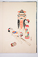 Kyosen’s Collected Illustrations of Japanese Toys (Kyōsen Omocha-shū) 巨泉おもちゃ集第１１−２０集（きょせんおもちゃしゅう）, Kawasaki Kyosen 川崎巨泉 (Japanese, 1877–1942), Ink on paper, Japan