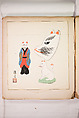 Japanese Folk Toys: Spring  (Kyōdo gangu shū: haru) 郷土玩具集: 春（きょうどがんぐしゅう: はる）, Yamashita Hakuba 山下白馬, Ink on paper, Japan